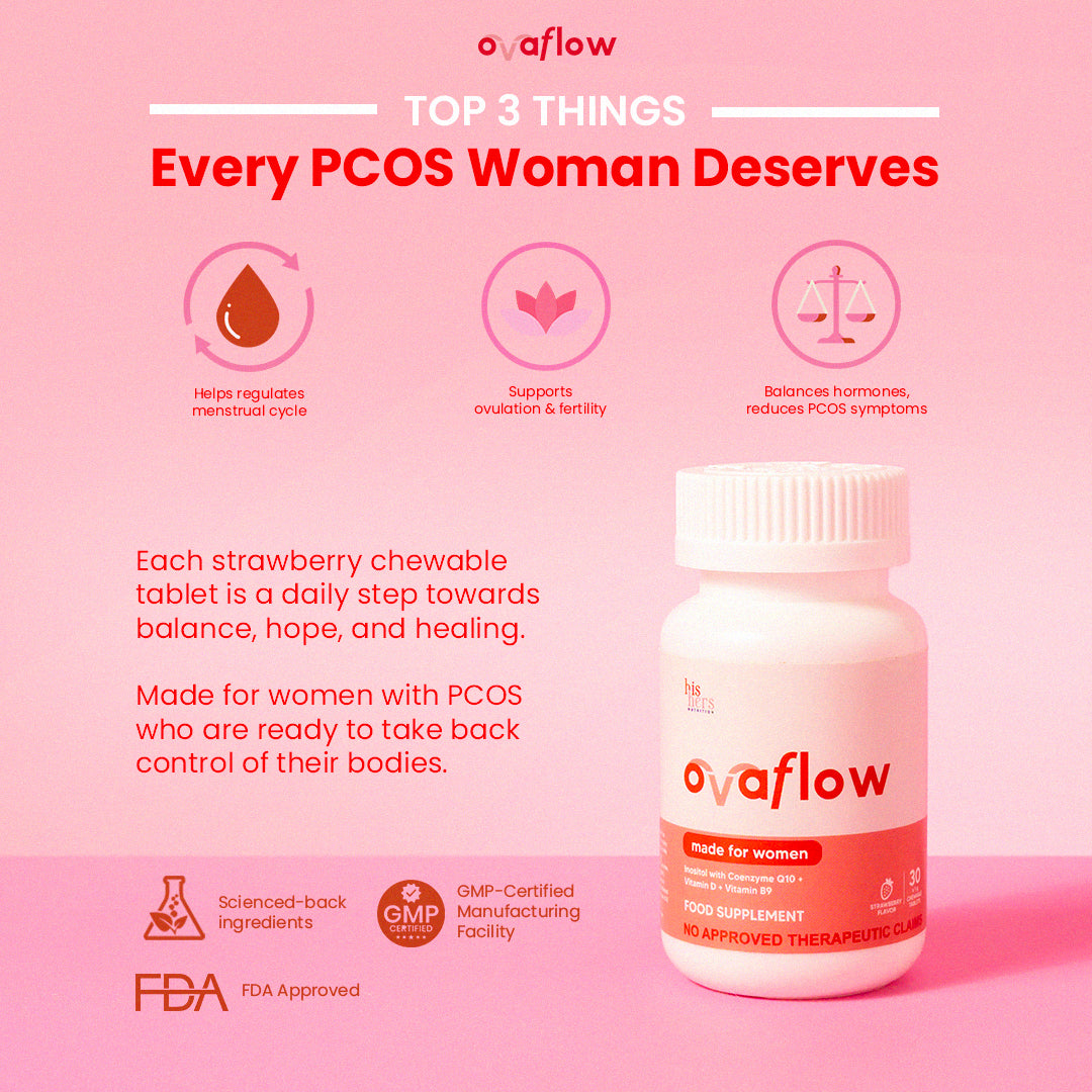 Ovaflow: Chewable Tablet for Women with Hormonal Imbalance, PCOS or TTC